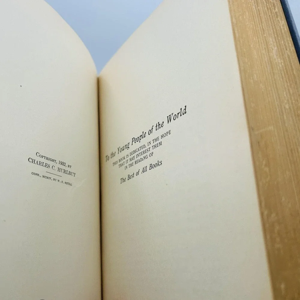 Vintage Hurlbut's Story Of The Bible Jesse Lyman Hurlbut 1932 HC Illustrated
